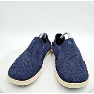 Olukai Lae'Ahi Men's Navy Blue Depth Slip On Shoes‎ Size 11.5